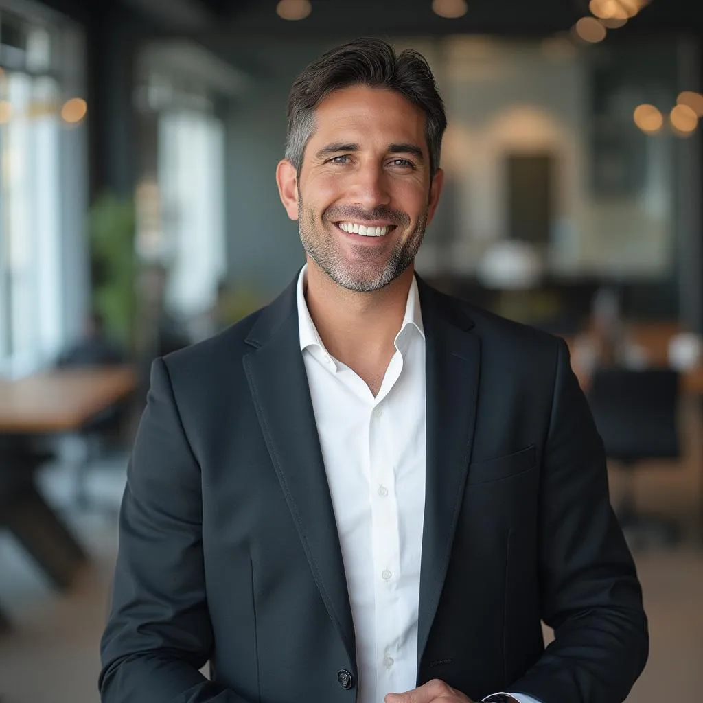 Foto de Javier Santos, cliente contento